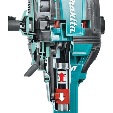 Makita – Marteau-piqueur 2000W – Force de frappe 72.8J – Système anti-vibrations – Pour béton armé – HM1812 — vue 4
