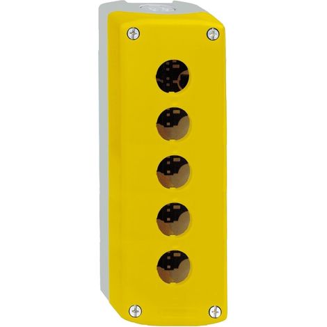 Caja vacía HARMONY XALK IP66 para pulsador ø 22, 5 orificios, material policarbonato (1/2)