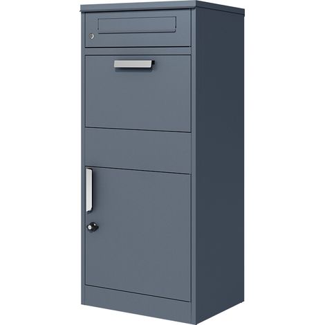 Westmann Boîte à paquets en acier Pedro  Anthracite  50x37x112