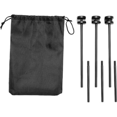 Support Barbecue - Trépied Réglable en Alliage d'Aluminium - Pour Cuisson Extérieure Camping Plein Air - 3 Pièces (1/5)