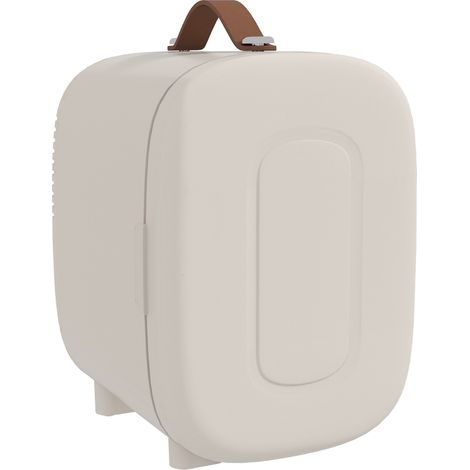 Mini-réfrigérateur/frigo beauté, capacité 4 L, 20,3 x 26,3 x 28 cm, blanc crème (1/5)
