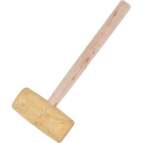 Maillet à Bois Maillet de Maroquinerie Outil de Menuiserie en Bois Portable à Usage Multiple avec Prise en Main Confortable pour Travail du Bois et Bricolage (1/5)