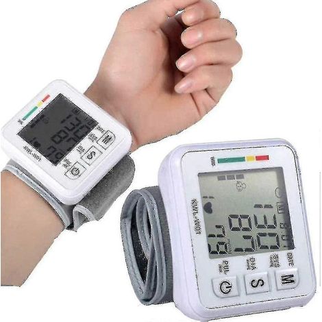 Tensiomètre avec bracelet ajustable et écran LCD. Nouveauté 2024 sur CD. (1/4)