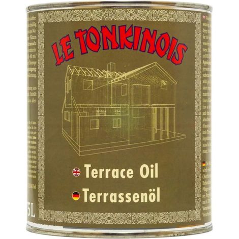Huile de terrasse le-tonkinois lt27001 écologique résistante UV