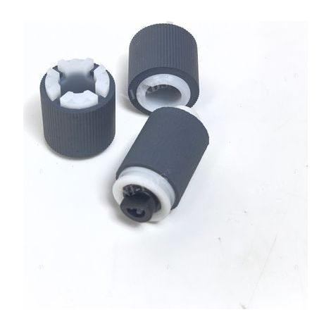 Compatible avec l'ensemble rouleau d'alimentation papier/séparateur de pages à alimentation manuelle HP 4201, 4202, 4203, 4301, 4302, 4303 -- rouleau d'alimentation manuelle unique [ensemble de 3]