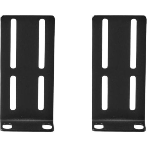 Kit de Montage en Rack 2 pièces 88 mm, Supports de Montage universels réglables, Distance de Trou réglable 29-40 mm pour commutateurs 19 Pouces (1/5)