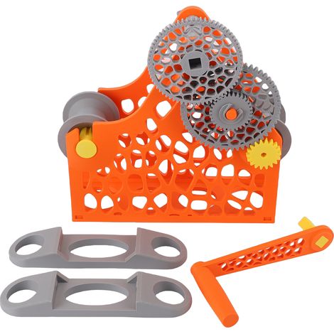 Avvolgitore di filamento per stampanti 3D, avvolgitore a manovella da 1 kg con bobina modulare rimovibile. (1/5)