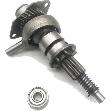Trade-Shop Pendellager Antriebslager komplett für Makita HR2470 HR2470CAP HR2470FT HR2470T HR2470A Bohrhammer Kombihammer / Stirnrad Zahnwelle etc.