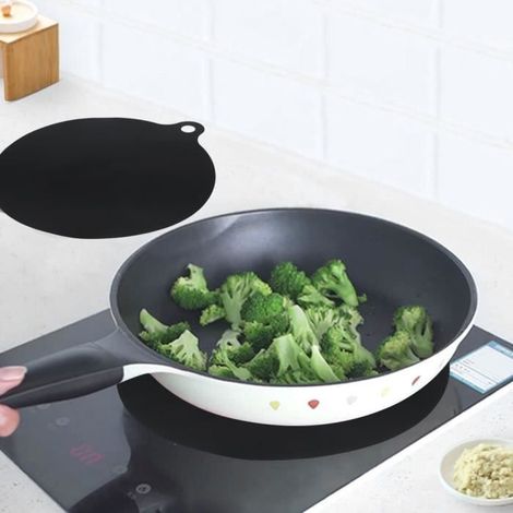 Tapis de cuisson à induction - Silicone - Antidérapant - Résistant à 250℃ - 22cm (1/4)
