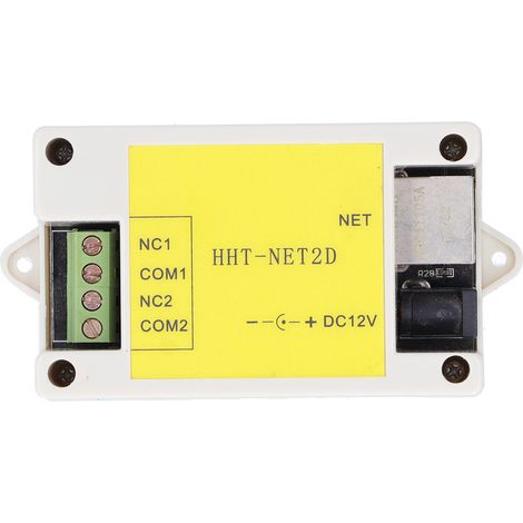 IP-Netzwerk-Relaismodul, DC12V-Netzwerk-Watchdog, normalerweise geschlossener Ausgang, -40 bis +85 Grad.