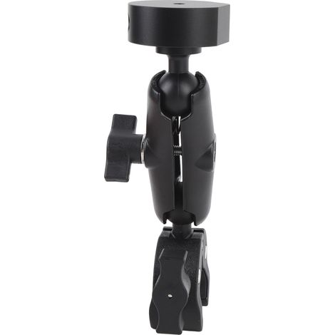 Support de fixation réglable pour mini antenne parabolique en alliage d'aluminium et ABS. Support de fixation sécurisé pour mât d'antenne. (1/5)