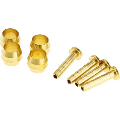 4 Set BH59 Flexible de Frein à Disque Olive et Insert de Connecteur pour Hydraulique VTT Bicyclette (1/4)
