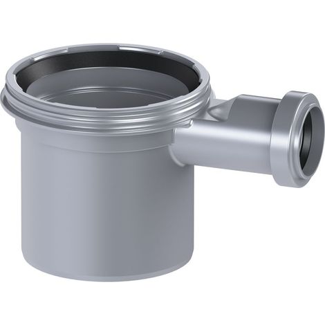 KESSEL-Verlängerungsstück - H: 136 mm, mit seitlichem Zulauf DN 50, 48989