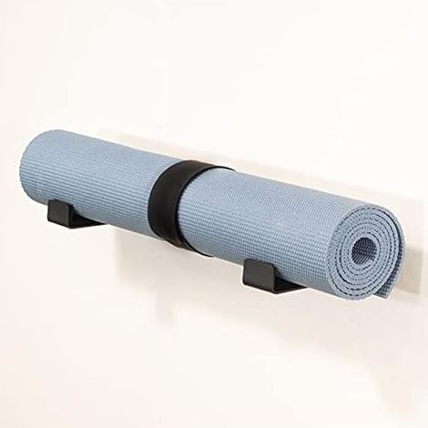 Wandhalterung für Yogamatten – Aluminium, max. 30 kg Tragkraft – Heim-Fitnessstudio/Yogastudio – 1 Stück (1/5)
