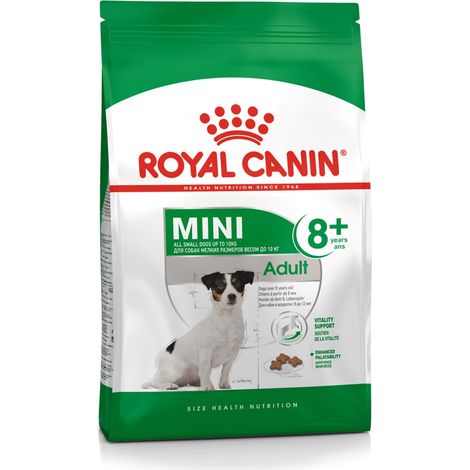 Crocchette Cane Mini Adult 8+ Royal Canin - size 8 Kg
