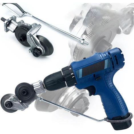 Cisaille à plaque pour perceuse électrique – Capacité de coupe 1,2 mm – Alliage aluminium et acier carbone – Outil léger et durable (1/5)