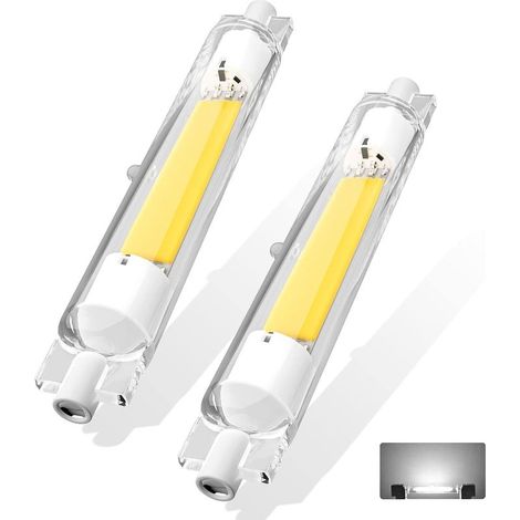 2 Ampoules LED R7S 118mm 30W – Dimmable, Blanc Froid 3000K (1/5)