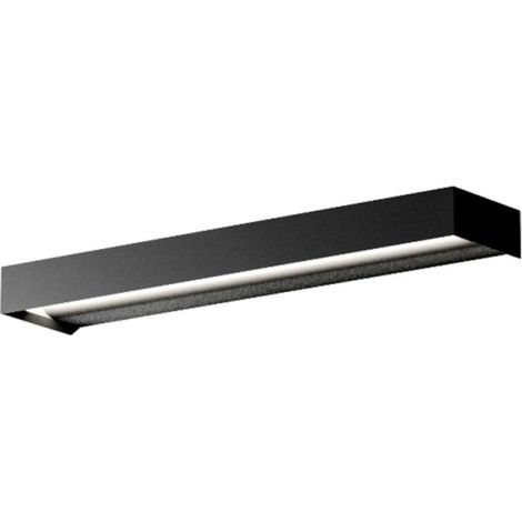Applique murale moderne à double émission led gea luce gap553 en aluminium