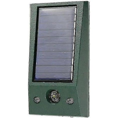 Nouveau répulsif à oiseaux électronique ultrasonique à énergie solaire, étanche, anti-pigeons (1/5)