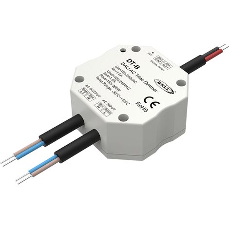 Dimmschalter DALI auf TRIAC 1 Kanal Weiß (1/4)