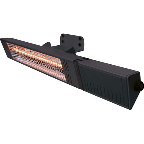 Stufa Termosifone da Parete Fortuna 1500 W Oro Rosa Nero Sunred (1/5)