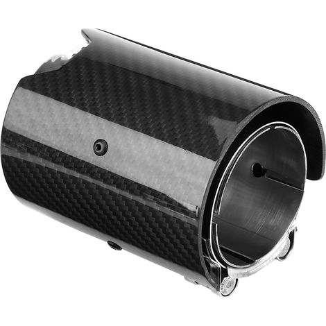 Auspuffendrohr in Carbonfaser-Optik für Mercedes-Benz F87, F80, F82, F83, F10 und F12B – Auspuffrohr aus Carbonfaser (1/5)