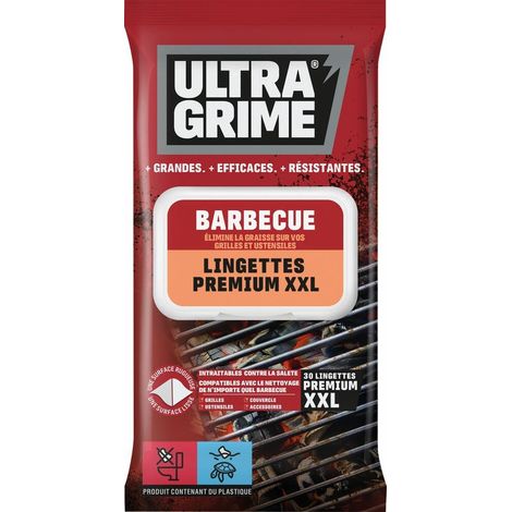 Lingettes Barbecue boite de 30 UltraGrime
