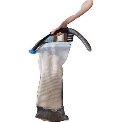 Vakuum-Aufbewahrungsbeutel, stapelbares Design, langlebige Materialien, Transparent (1/2)