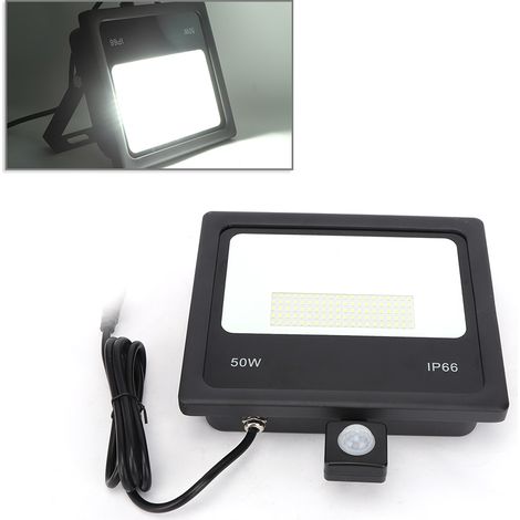 Flacher LED-Induktionsfluter 50W für Innenhof/Flur, 3000K Warmweiß, AC85-265VEU (1/5)