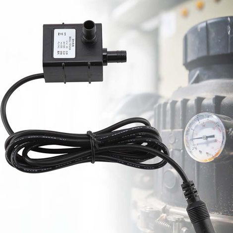 Pompe à eau submersible pour piscine, moteur sans balais ultra silencieux DC12V, 3 m, 240 l/h (1/5)