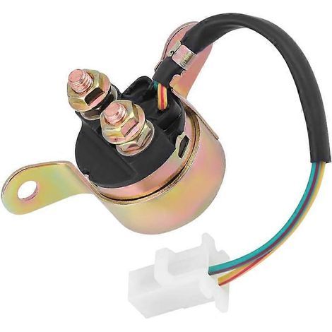 HONORNIC - Relais de démarreur, solénoïde de démarreur pour moto/quad DR200SE 1997-2007