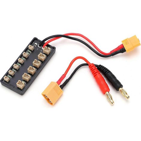 B6 Lithium-Batterie-Ladeplatine PH2.0 1S 3,7V 7,4V RC Parallelanschlussplattenkomponenten