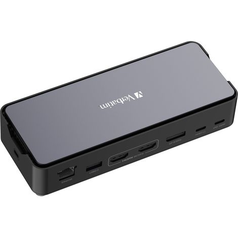 Verbatim CDS-15SSD Cablato USB 3.2 Gen 1 (3.1 Gen 1) Type-C Nero, Grigio (1/4)