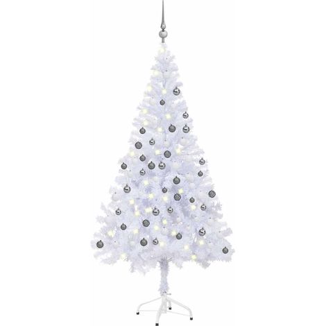 Künstlicher Weihnachtsbaum Beleuchtung Kugeln 120cm 230 Zweige