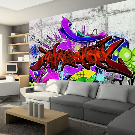 Fotomurale adesivo - Urban Style - 245x175 (1/4)