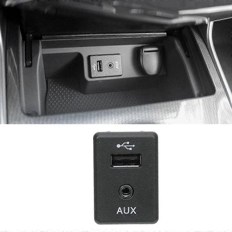 Connecteur de port USB AUX pour voiture 370Z 795405004 28023-4BA0B (1/4)