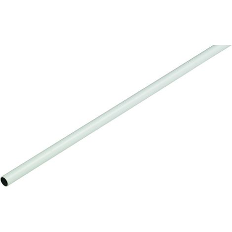 Hettich Schrankrohr für mittlere Belastung 600 mm Ø20x 600mm, weiß Möbelbeschlag