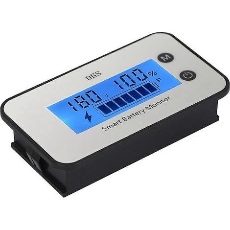 Wasserdichter DC 7-100V Batteriekapazitätsmonitor, Prozentspannungstester, LCD-Bildschirm für Auto, Fahrzeug, Boot und Wohnmobil (1/5)