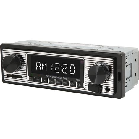 Autoradio Bluetooth MP5 7 Pouces Écran Tactile, Récepteur Multimédia 92dB 4 Ohms 150-20000Hz, Miroir Téléphone, Kit Mains Libres, Commande à Distance Universelle (1/5)
