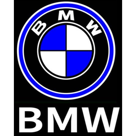 2 pièces de lumières de bienvenue pour BMW Série 3 Série 5 Série 7 Série X3/X5/X6/X7 lumières de porte de projection lumières de bienvenue BMW style 13 (1/5)