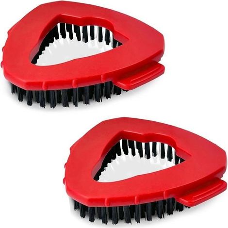 Brosse à Récurer, 2Pièces Tête de Brosse à Récurer Spin Mop Compatible avec le Système O Cedar EasyWring 1Réservoir, Brosse de (1/4)