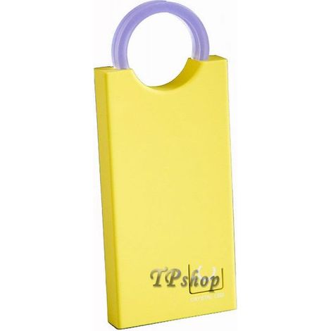 Batteria esterna caricabatterie smartphone iphone samsung power bank 4800MAH GIALLO