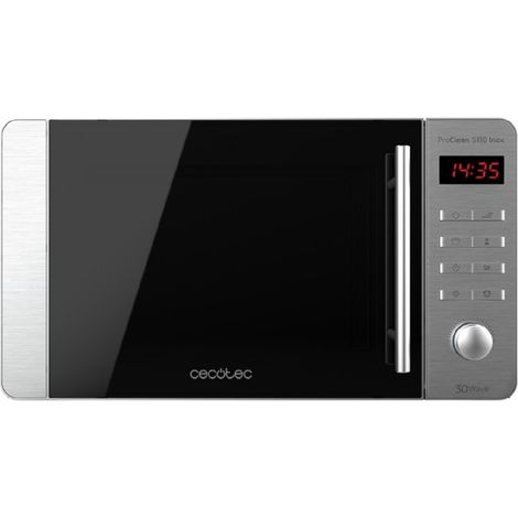 Microondas Cecotec ProClean 5110 20L Grill 700W Acero Inoxidable 3DWave (1/10)