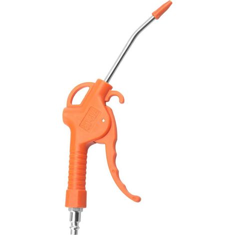 Pistola soffiaggio compressore lunga 27.5cm pulizia PC officina 1/4" SQ-12 (1/5)
