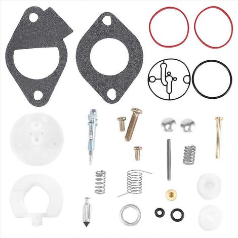 kigbf-Lawn Mower Carburetor Repair Kit Carb Rebuild Set for Briggs-Stratton 11HP-19HP 796184 Master Overha (1/4)