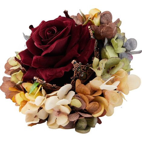 Braut-Barockkrone, Haarspange, Gothic-Lolita-Stil, Rosen-Haarschmuck, Hochzeits-Königinnenkrone, Accessoires (1/5)