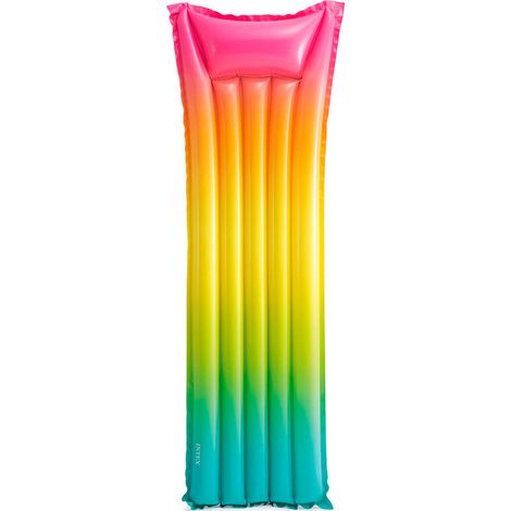 Matelas Gonflable 69x183cm Modèle Arc-En-Ciel. Intex