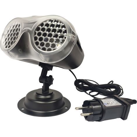 Schneeprojektor für drinnen und draußen, IP65 wasserdichte Schneeflockenprojektorleuchte, dekorative Lampe für Garten, Zuhause, Hochzeit, Party, Weihnachten, Feiern (1/5)