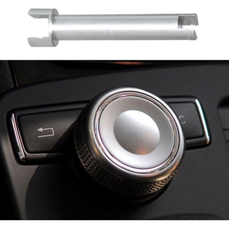 Control console knob, rotary switch knob, scroll shaft tools, replacement repair kit for Mercedes-Benz C-Class, E-Class, GLC-Class W204 X2 (1/5)