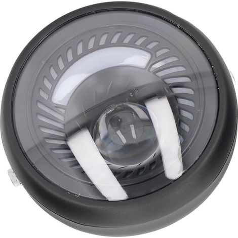 6,5-Zoll-LED-Motorradscheinwerfer, runder Retro-Scheinwerfer, IP66 wasserdicht, Motorrad-/Rollerbeleuchtung, leistungsstarke Beleuchtung (1/5)